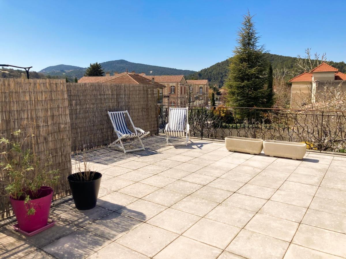 Bel Appartement Avec Grande Terrasse Sud Vaison-la-Romaine Exteriör bild